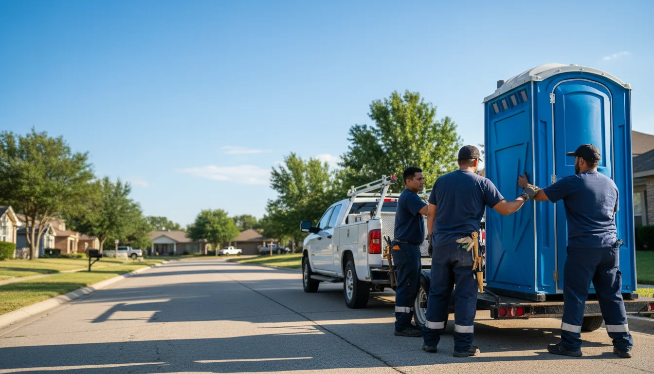 Portable Toilet Rental in Triumph, IL near me
